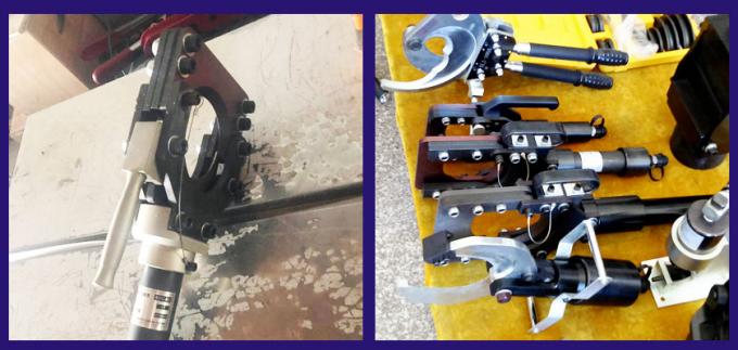 8T 매뉴얼 케이블 80kn 수력 전선 커터 기계 0