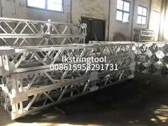 LBNXG 모델 알루미늄 합금 라틴스 진 폴 타워 에렉션 진 폴