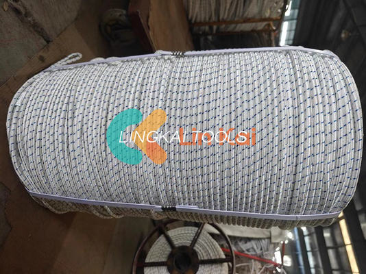 Double Layer Braided Uhmwpe Rope For Pulling Conductors