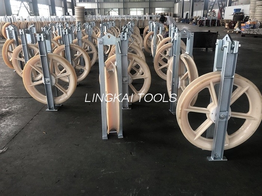 송전선을 위한 660X110mm 조종사 다도체 가선 블록
