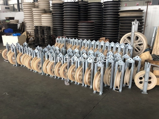 Dia660mm 나일론 휠 다도체 가선 블록